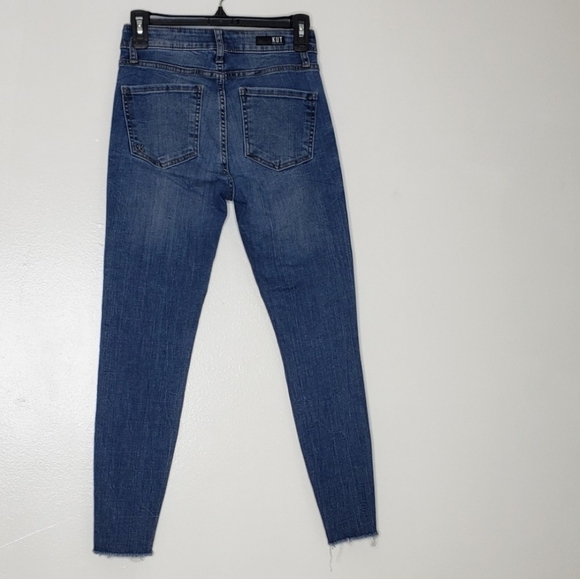 Kut from the Kloth Connie Button Fly Ankle Skinny High Waisted Jeans Summer - Picture 2 of 15
